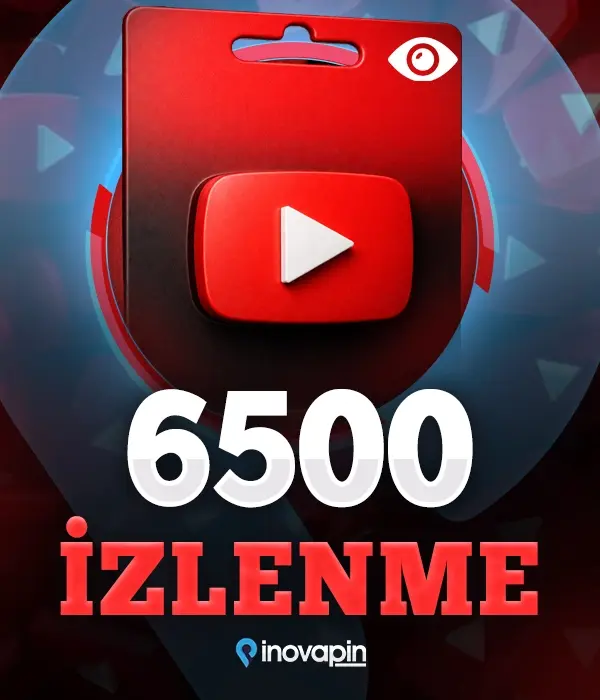 Youtube 6500 İzlenme