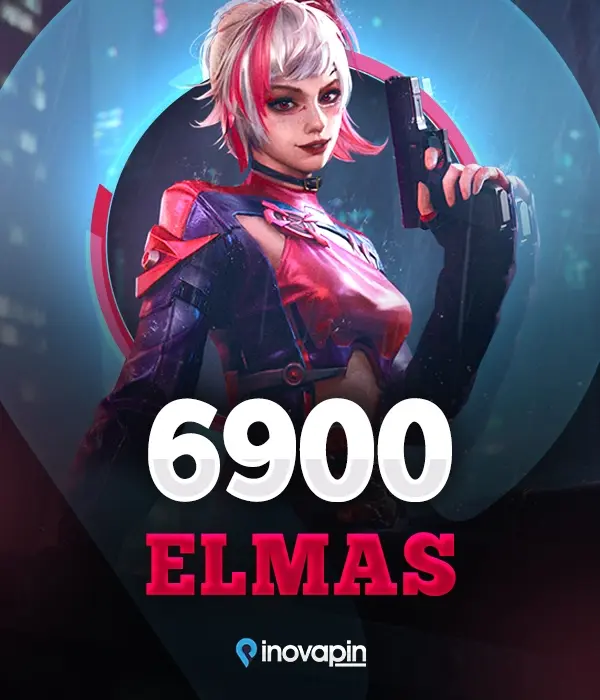 Free Fire 6900 Elmas