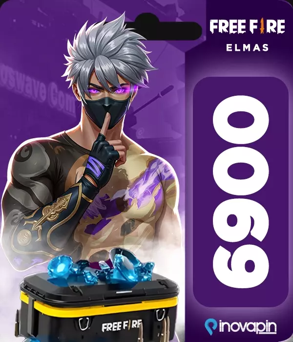 Free Fire 6900 Elmas
