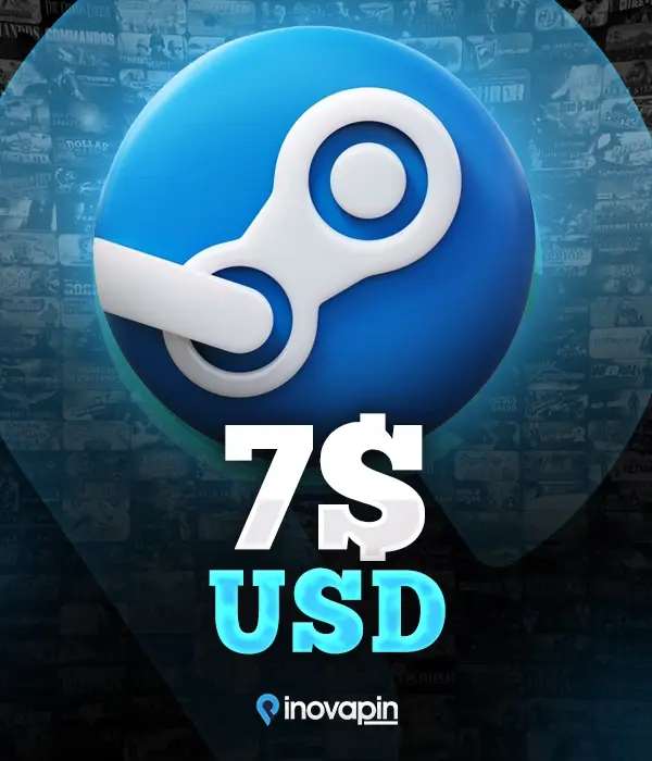 Steam Cüzdan Kodu 7 USD