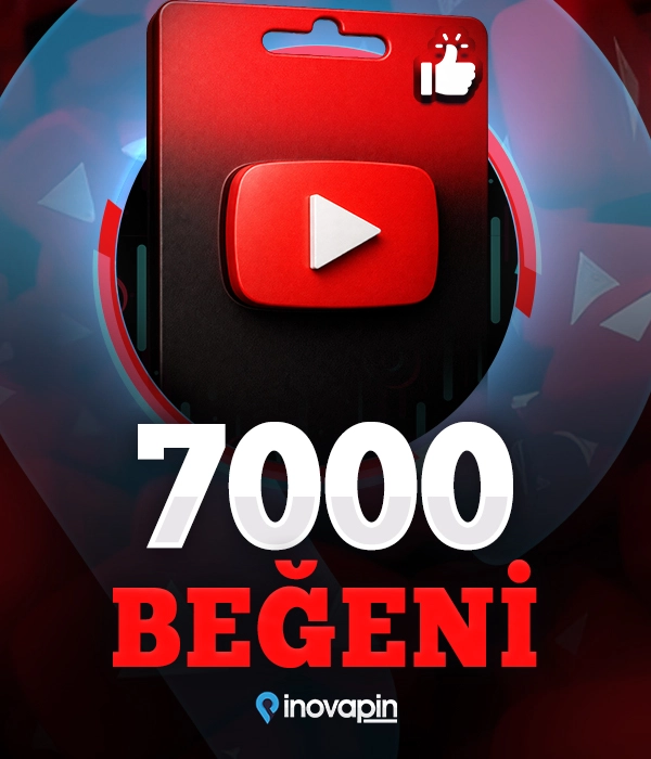 Youtube 7000 Beğeni