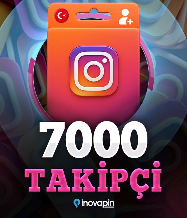 İnstagram 7000 Türk Takipçi