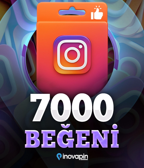İnstagram 7000 Beğeni