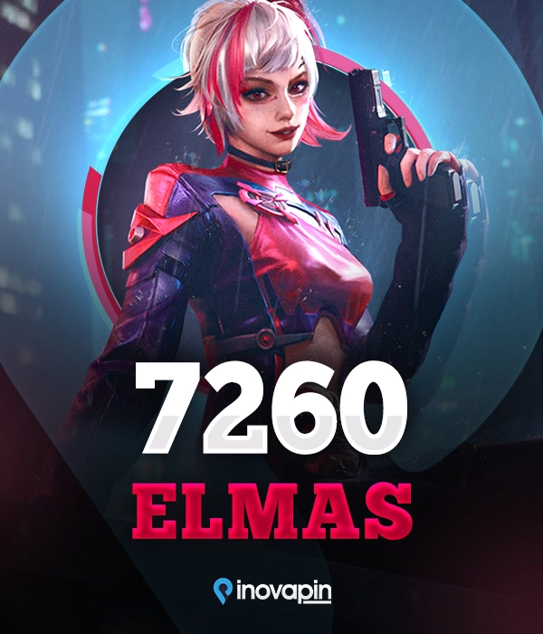 Free Fire 7260 Elmas