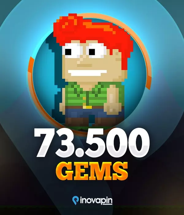 Growtopia 73500 Gems