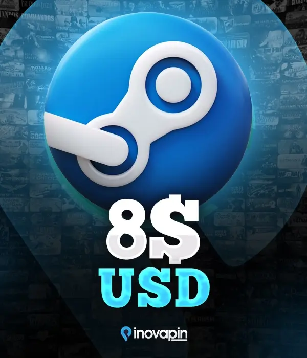 Steam Cüzdan Kodu 8 USD