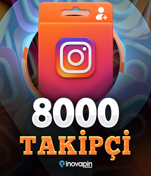 İnstagram 8000 Takipçi