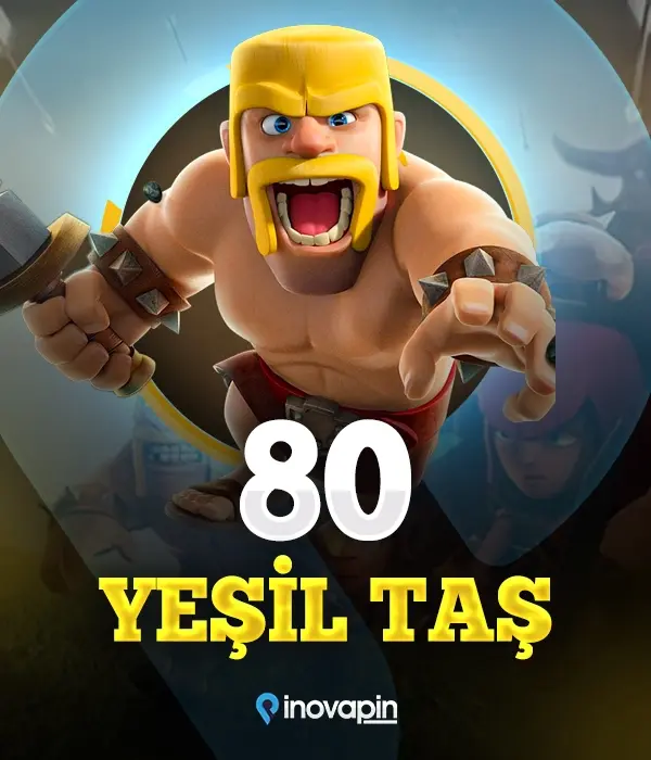 Clash Of Clans 80 Yeşil Taş