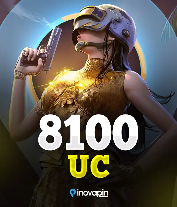 PUBG Mobile 8100 UC