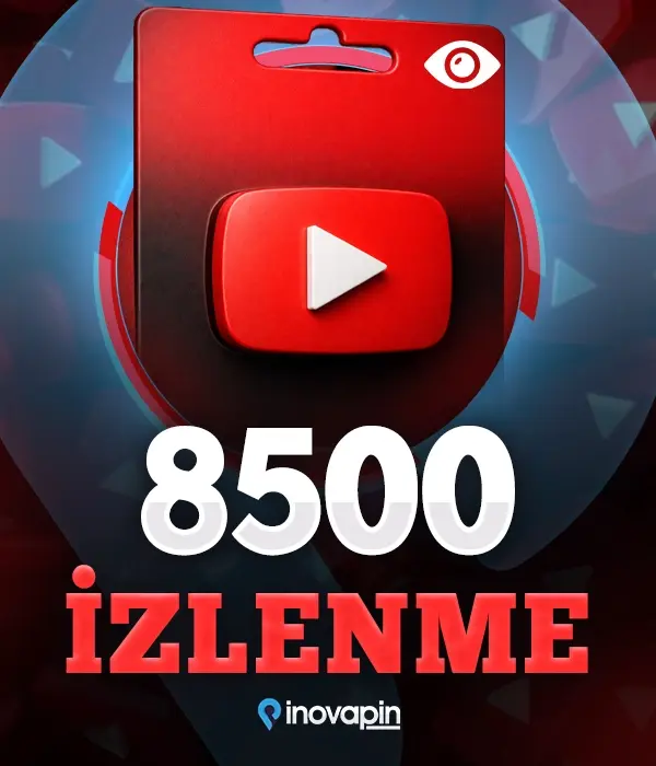 Youtube 8500 İzlenme