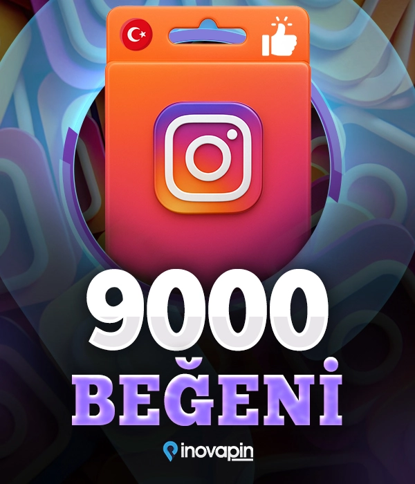İnstagram 9000 Türk Beğeni