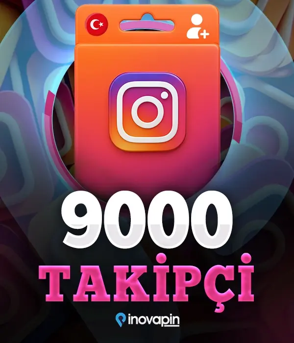 İnstagram 9000 Türk Takipçi