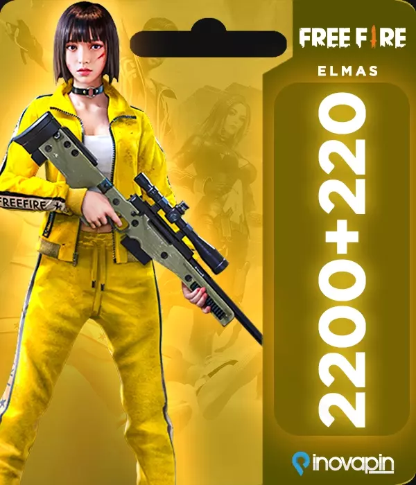 Free Fire 2200 + 220 Elmas