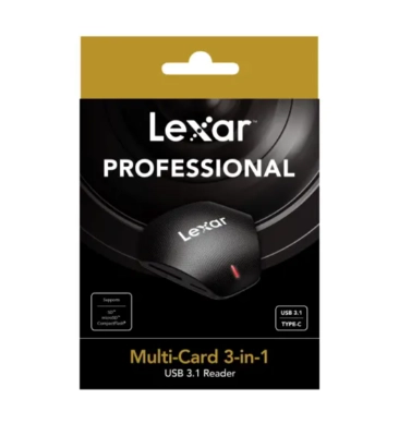 Lexar LRW500URB Card Reader USB 3.1 Type-C UHS-II MicroSD Kart Okuyucu