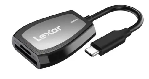 Lexar LRW470U-RNHNG Reader Professional USB-C Dual Slot UHS-II MicroSD