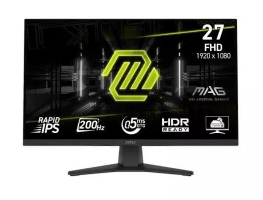 MSI MAG 272F 27 inç 200Hz 0.5ms Full HD Adaptive Sync Rapid IPS Gaming Monitör