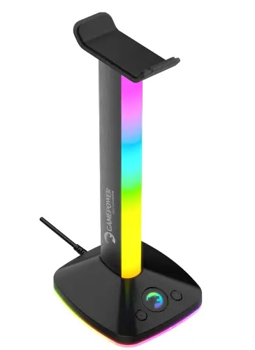 GamePower EliteRack RGB Gaming USB3.0 Oyuncu Kulaklık Standı