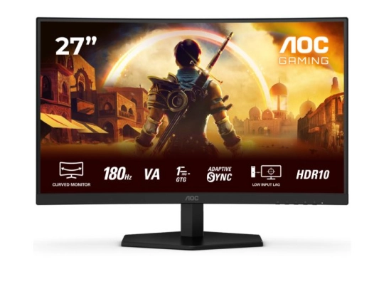 AOC C27G42E 27″ 180Hz 0.5Ms HDMI FHD FAST VA Gaming Monitör
