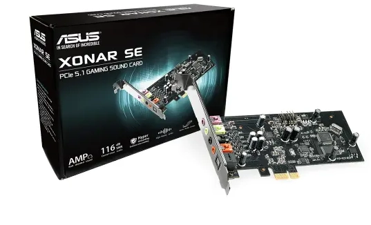 ASUS Xonar SE 5.1 PCIe Gaming (Oyuncu) Ses Kartı