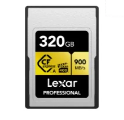 Lexar 320GBLCAGOLD320G-RNENG CF-EXP Professional Gold Serie 900/ 800MB