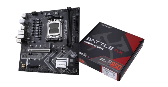 COLORFUL BATTLE-AX B850M-E WIFI V14 DDR5 7600MHz mATX Gaming (Oyuncu) Anakart