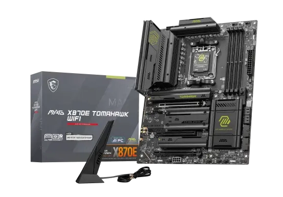 MSI MAG X870E TOMAHAWK WIFI AM5 DDR5 8400MHZ(OC) USB4 4x M.2 HDMI 2X DP 5G ATX