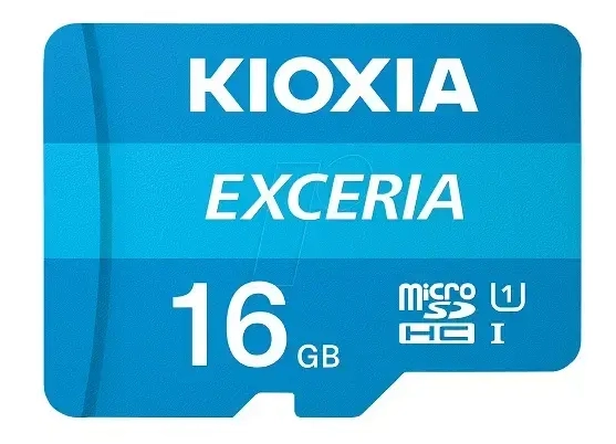 Kioxia Exceria LMEX1L016GG2 16GB 100MB/s Okuma Hızlı MicroSD Hafıza Kartı