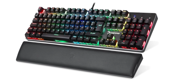 GamePower Ogre RGB 60M Blue Switch Almanca Q USB Mekanik Gaming Klavye