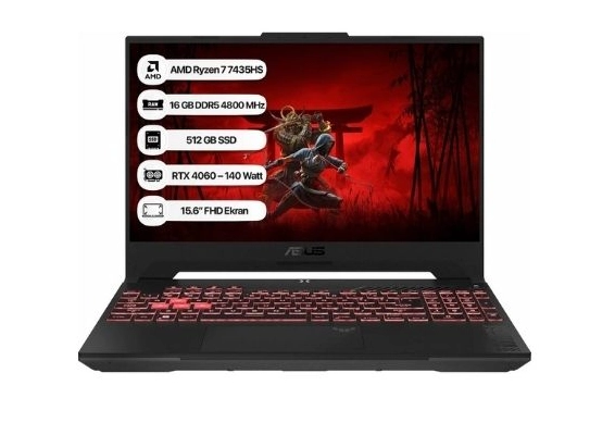 ASUS TUF Gaming FA507NVR-LP158 AMD Ryzen 7 7435HS 16GB 512GB SSD 8GB RTX 4060
