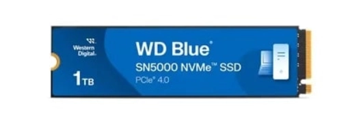 WD Blue SN5000 1TB 5000/4000MB/s M.2 NVMe Gen4 SSD Disk - S100T4B0E