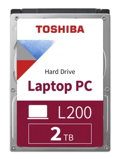 Toshiba L200 2TB 2.5” SATA 3 128MB 5400Rpm Notebook Harddisk - HDWL120UZSVA