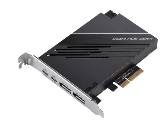 ASUS USB4 PCIE Gen4 Card .2 X16 PCIe 4.0 20V/3A 60W Çoklayıcı