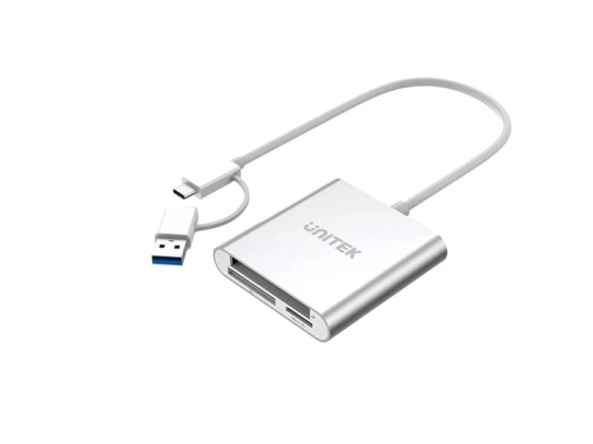Unitek USB-C to Hafıza Kartı Okuyucu SD/CF/MICROSD (Y-9313D)