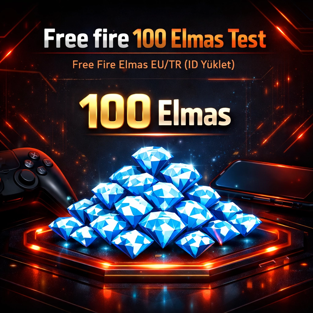 Free fire 100 Elmas Test
