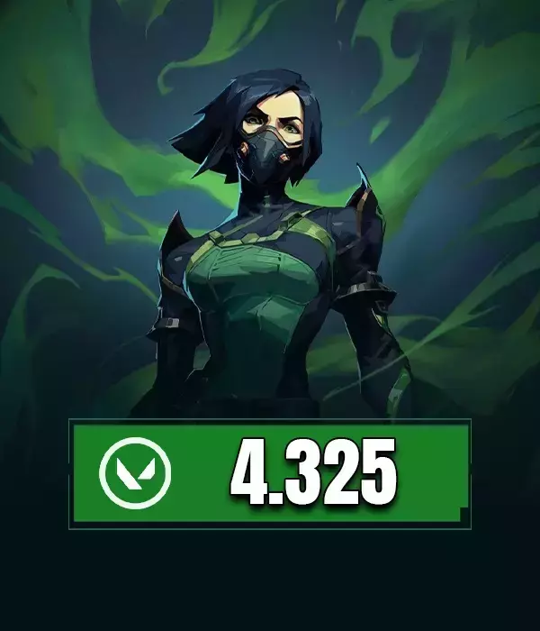 Valorant 4325 VP