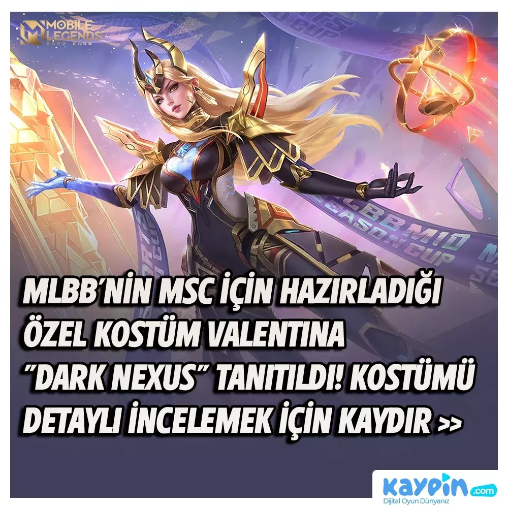 Valentina MSC kostümü geliyor!