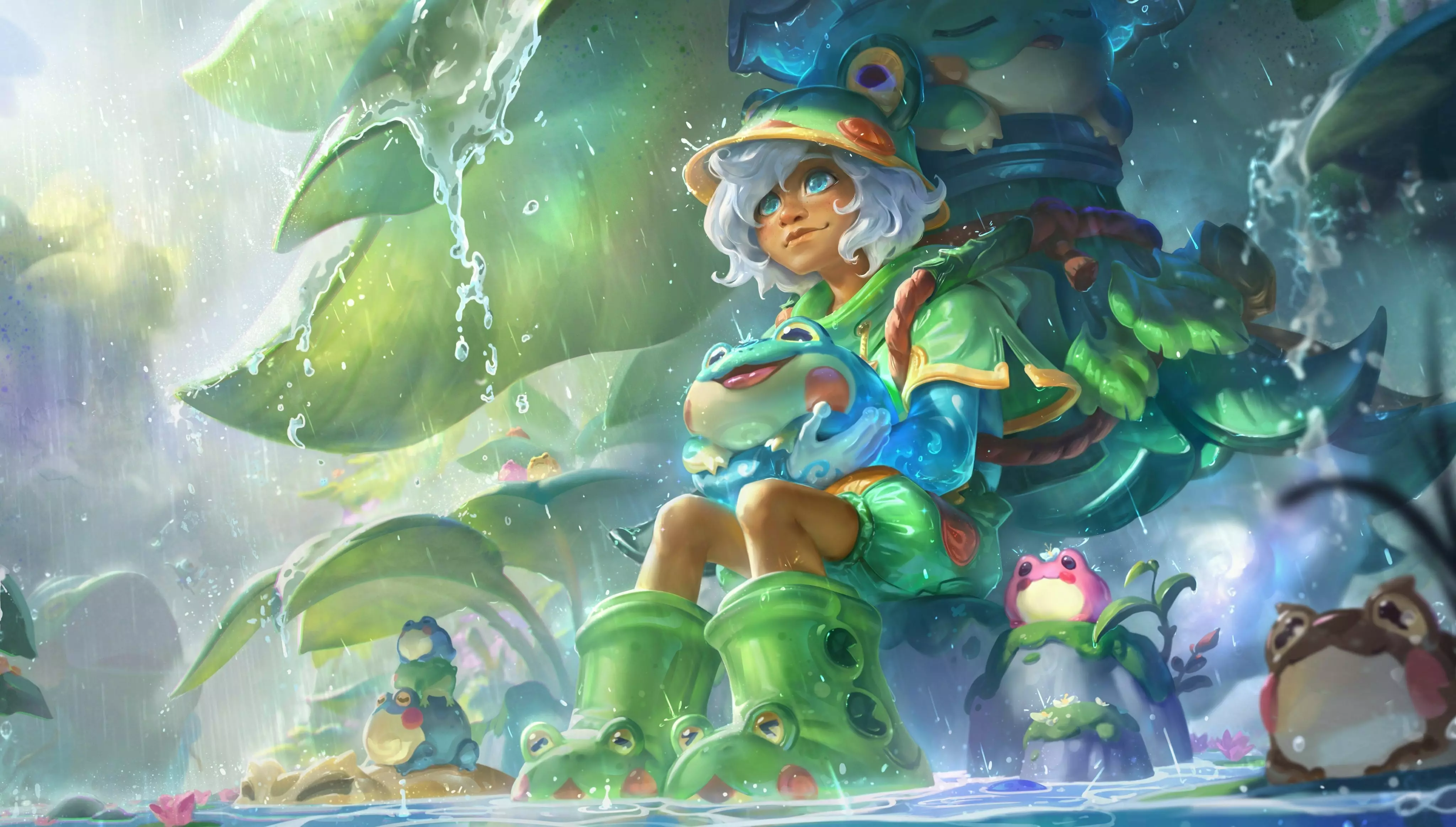 League of Legends'ın Yeni Kurbağa Temalı Kostümleri! League of Legends'ın Yeni Kurbağa Temalı Kostümleri!