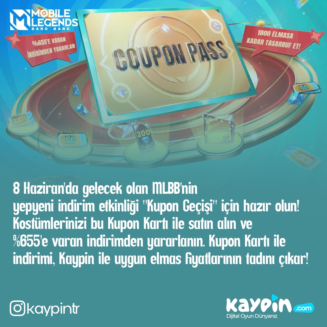 MLBB'ye Kupon Geçişi Geliyor!