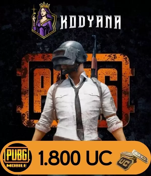 Pubg Mobile 1800 UC - Global - TR