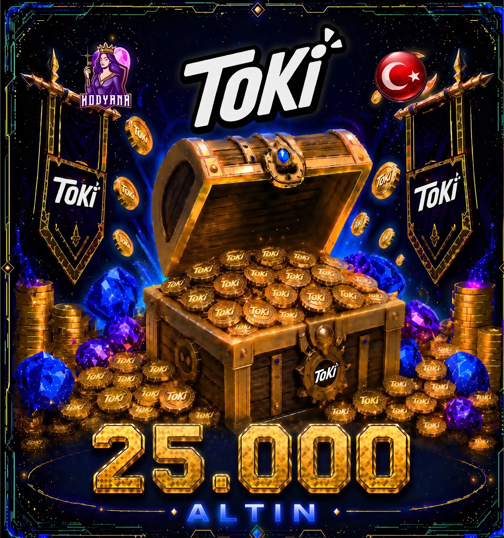 Toki ID Toki 25.000 Altın