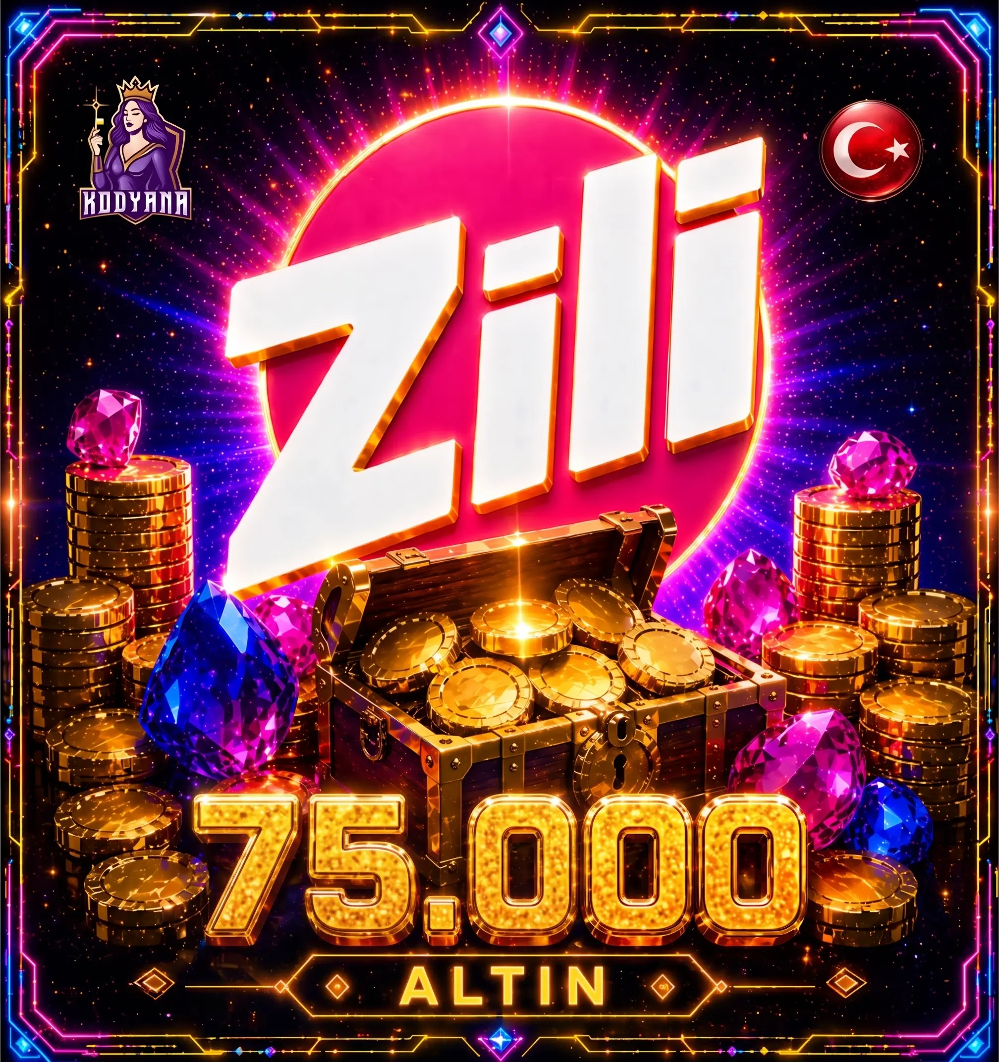 Zili Sesli Chat Zili 75.000 Altın