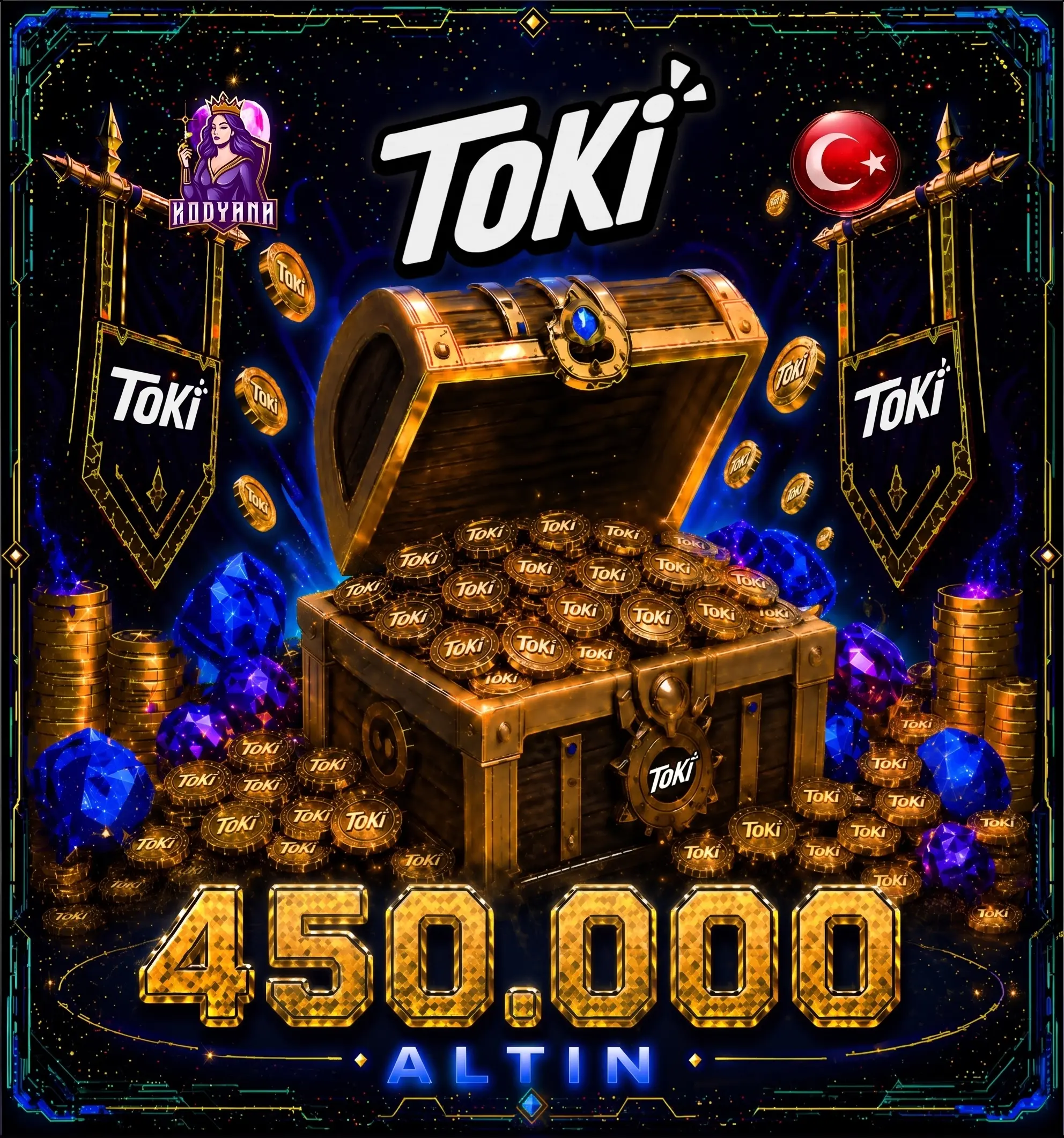 Toki ID Toki 450.000 Altın
