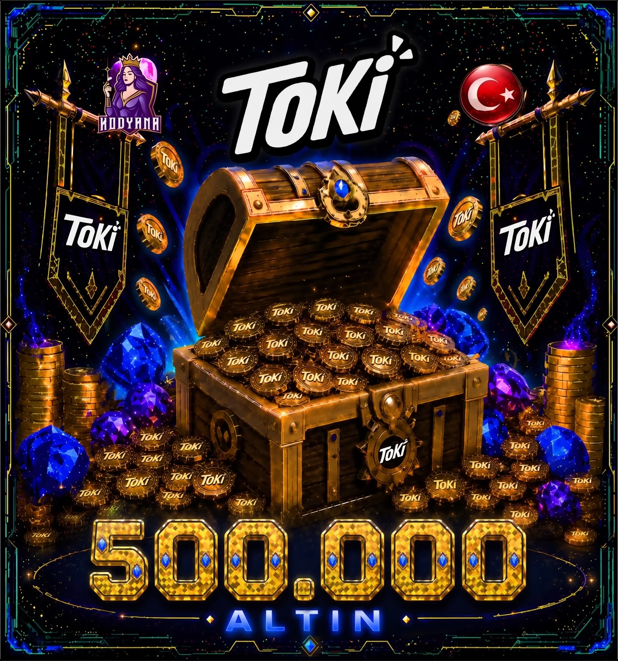 Toki ID Toki 500.000 Altın