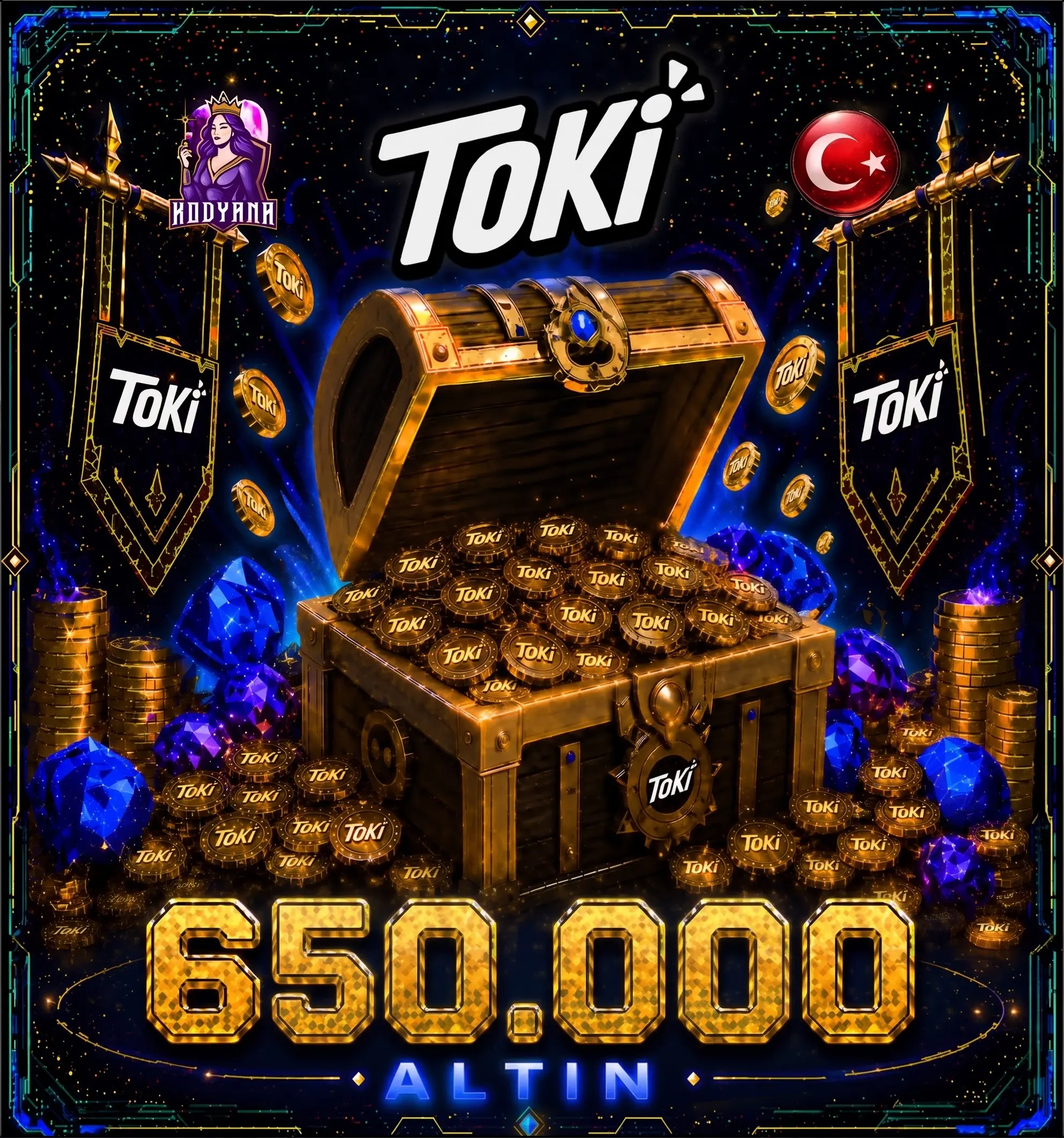 Toki ID Toki 650.000 Altın