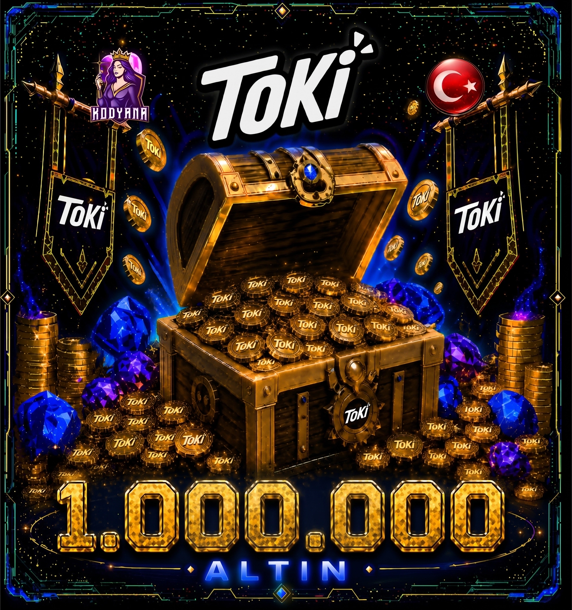 Toki ID Toki 1.000.000 Altın