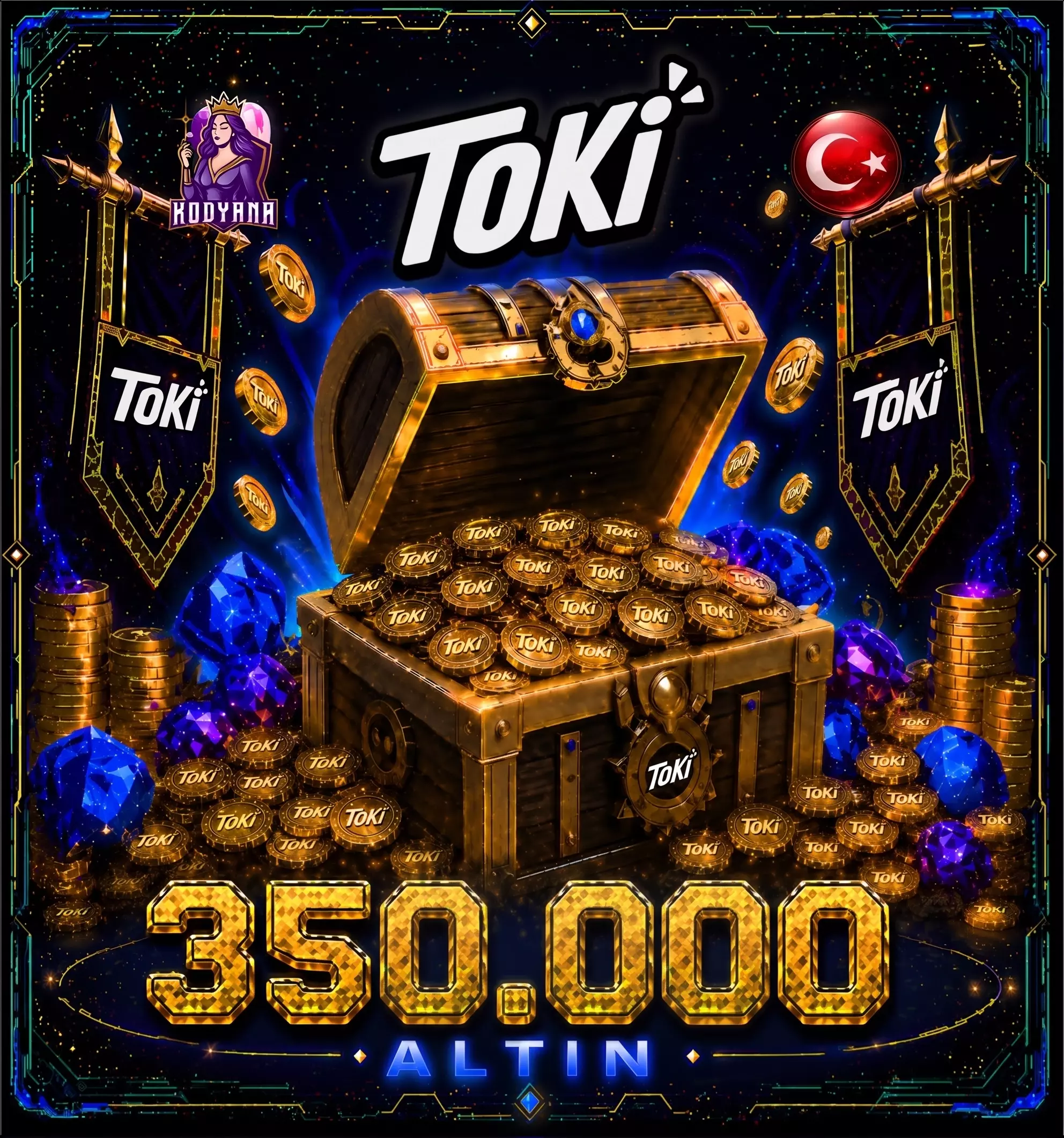 Toki ID Toki 350.000 Altın