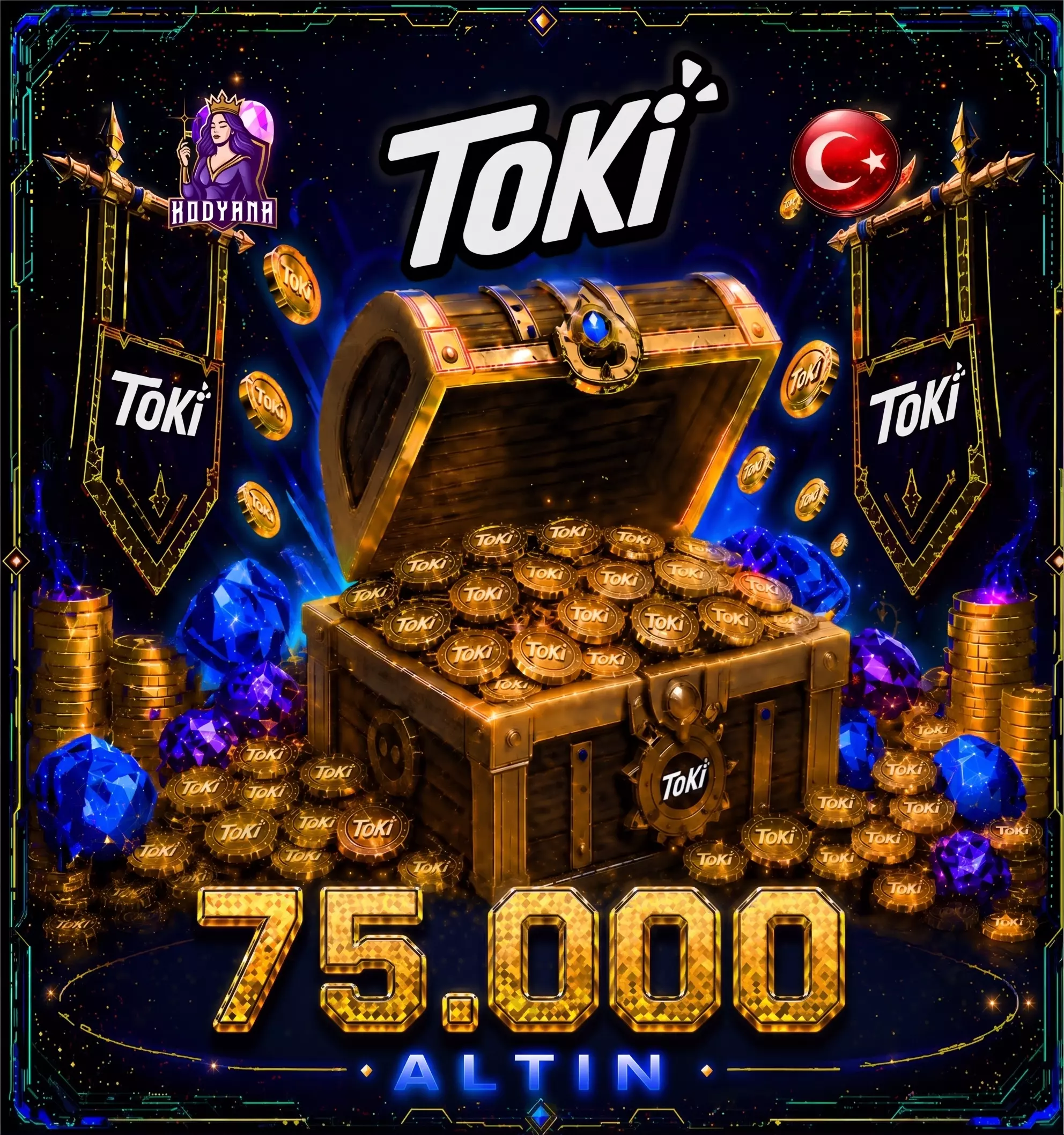 Toki ID Toki 75.000 Altın