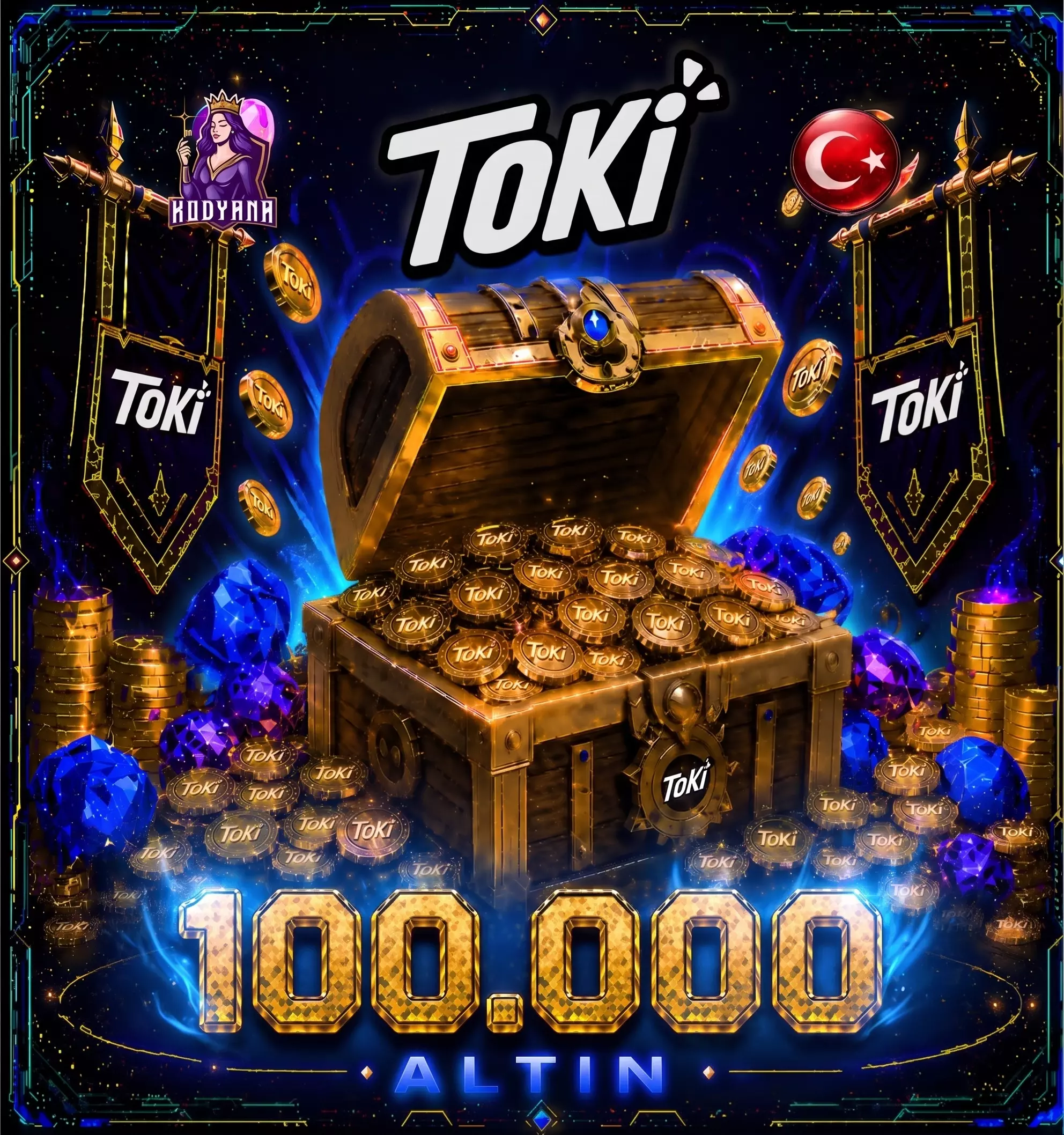 Toki ID 100000 TL