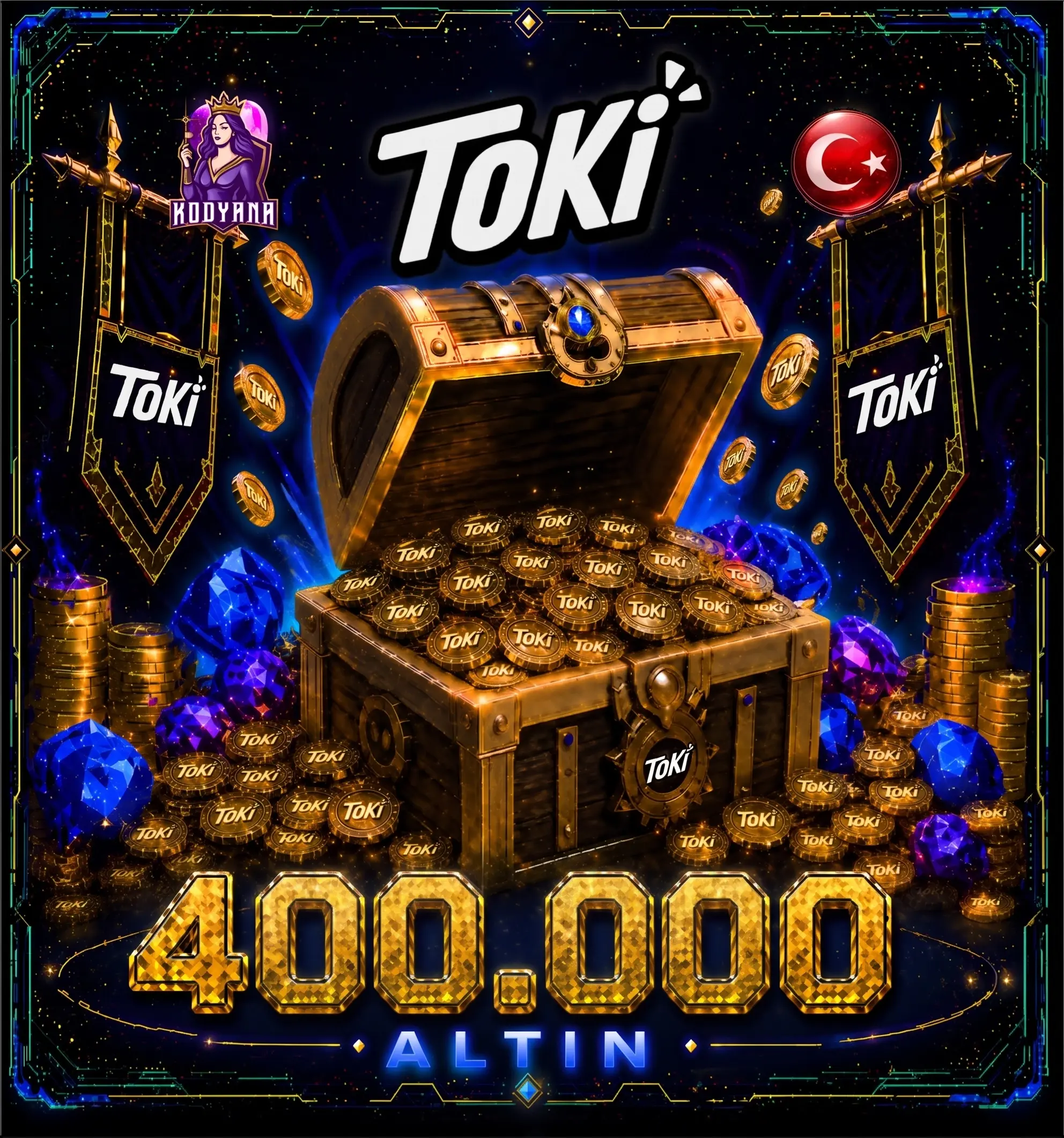 Toki ID Toki 400.000 Altın