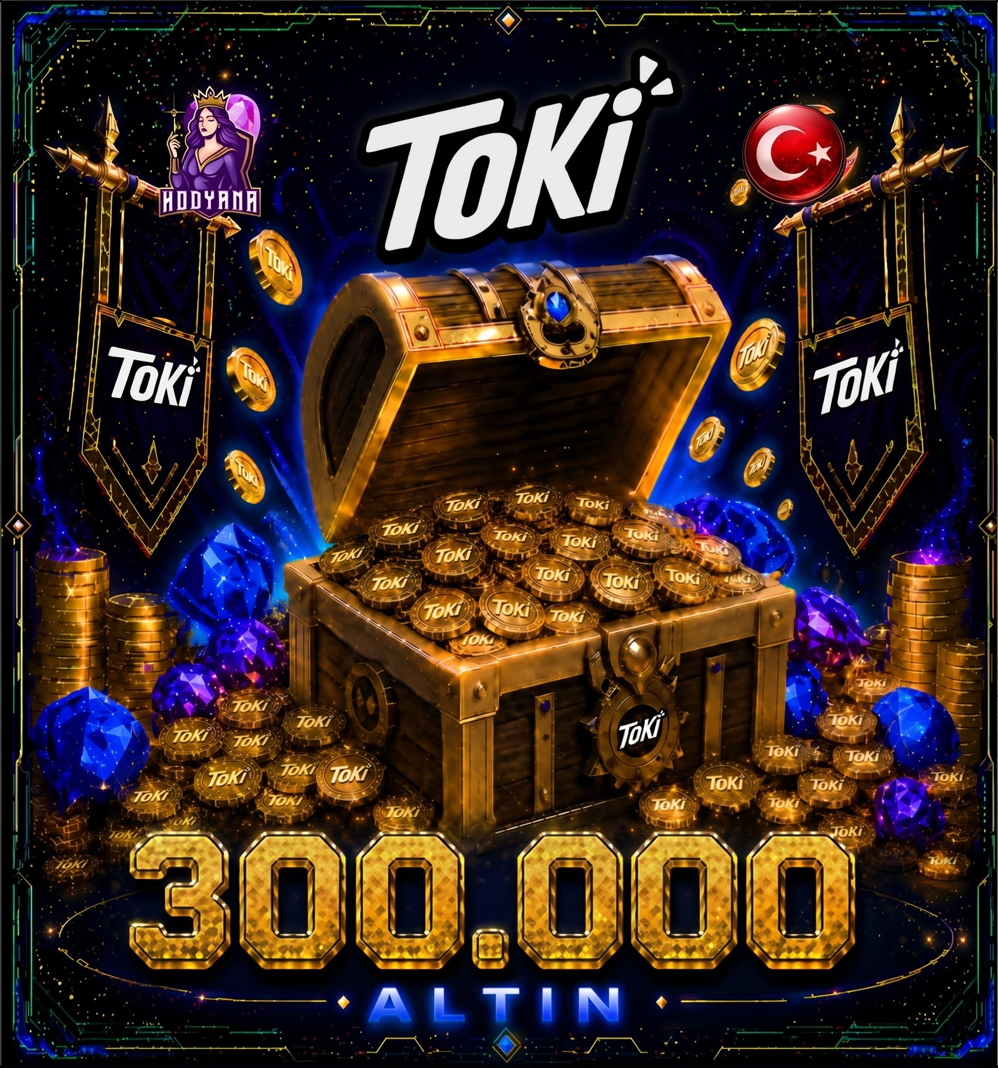 Toki ID Toki 300.000 Altın